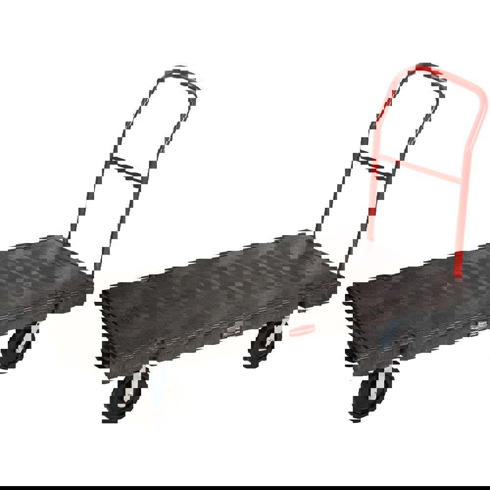 Platform Truck, 2,000 Lb Capacity, 30 X 60 X 7, Black